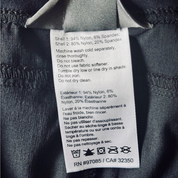 Outdoor Research Black Zendo Capris - Picture 5 of 8